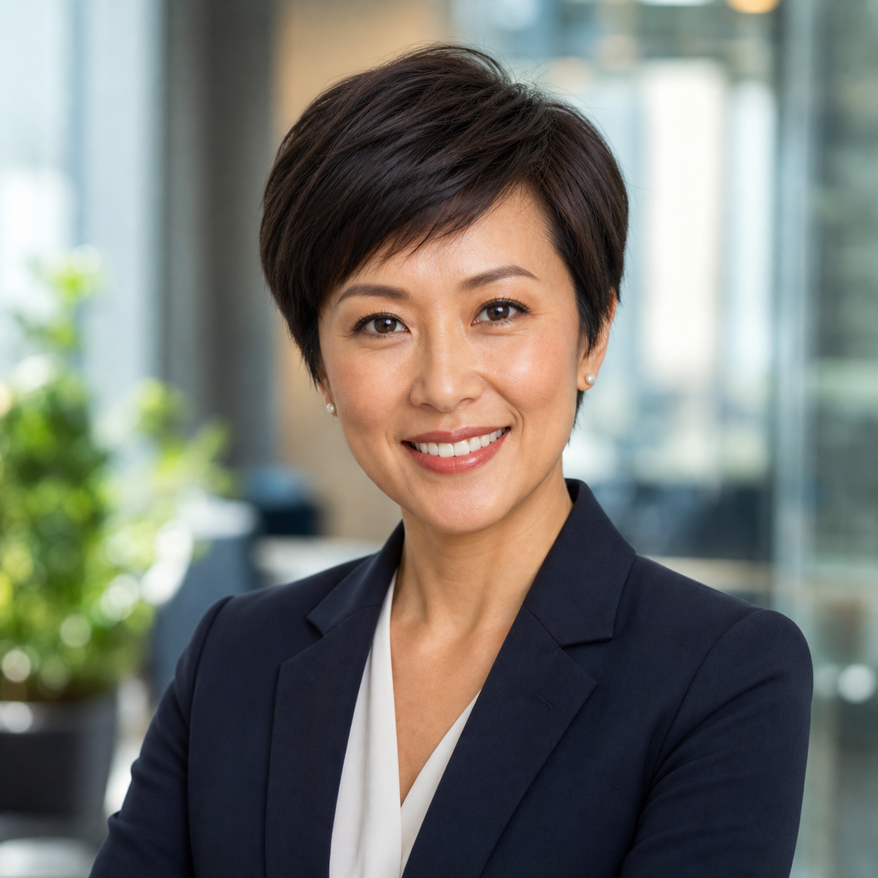 Female customer portrait
