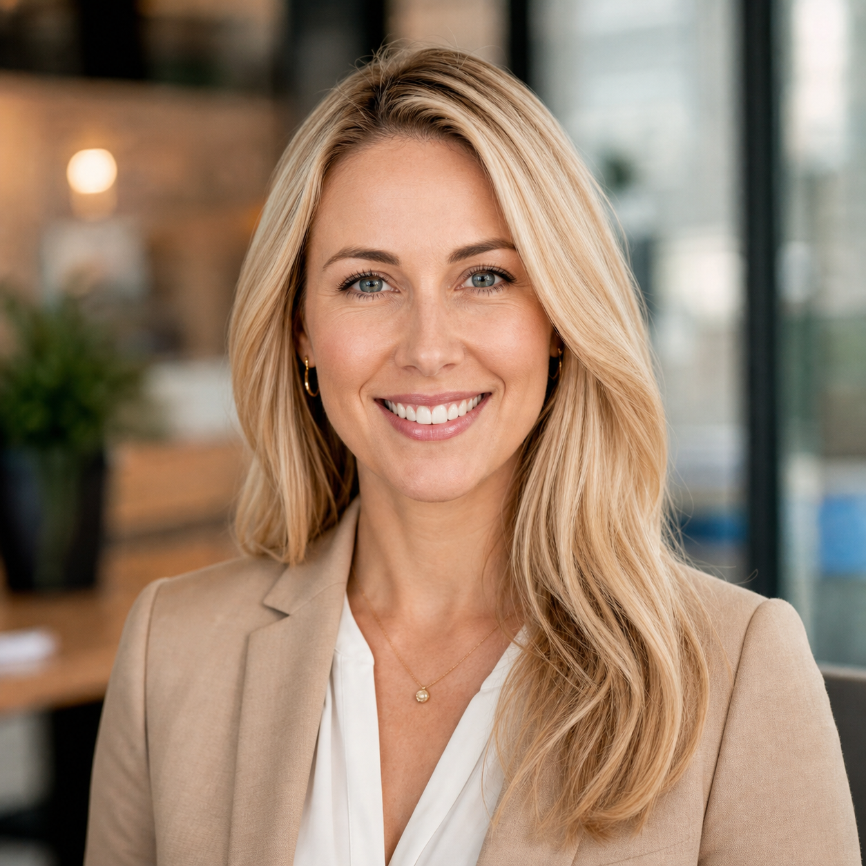 Female customer portrait